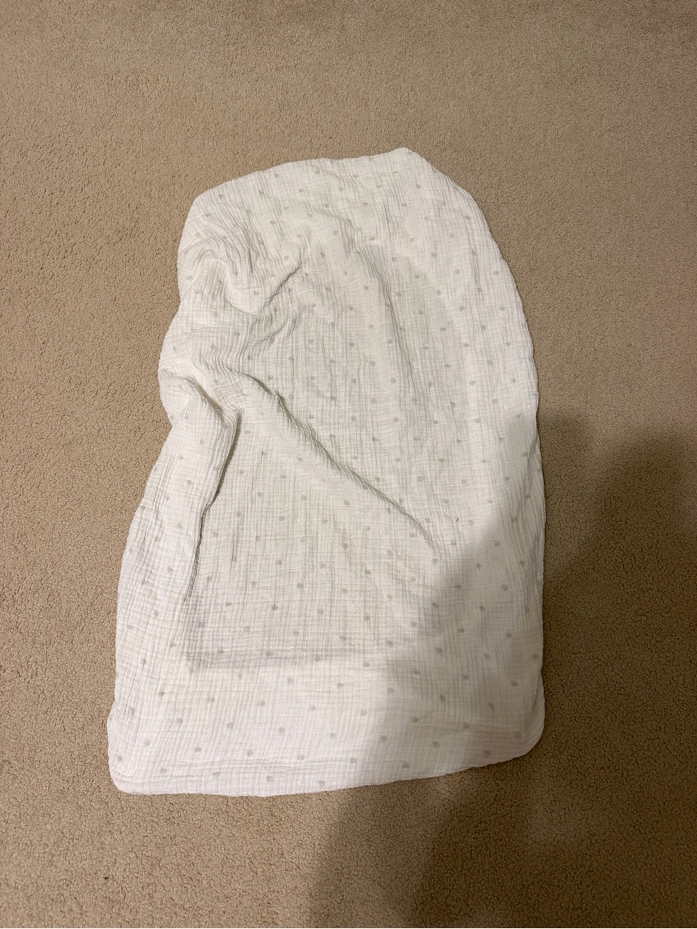 aden + anais fitted crib sheet toddler bed white with polka dots unisex neutral